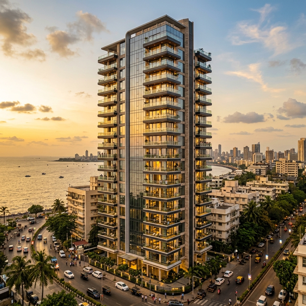 Modern Indian Luxury Skyscraper